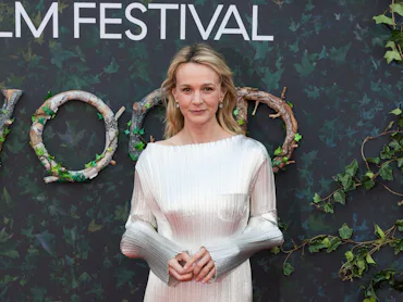 LONDON, UNITED KINGDOM - OCTOBER 11: Carey Mulligan attends the premiere of 'Wildwood' during the 70...
