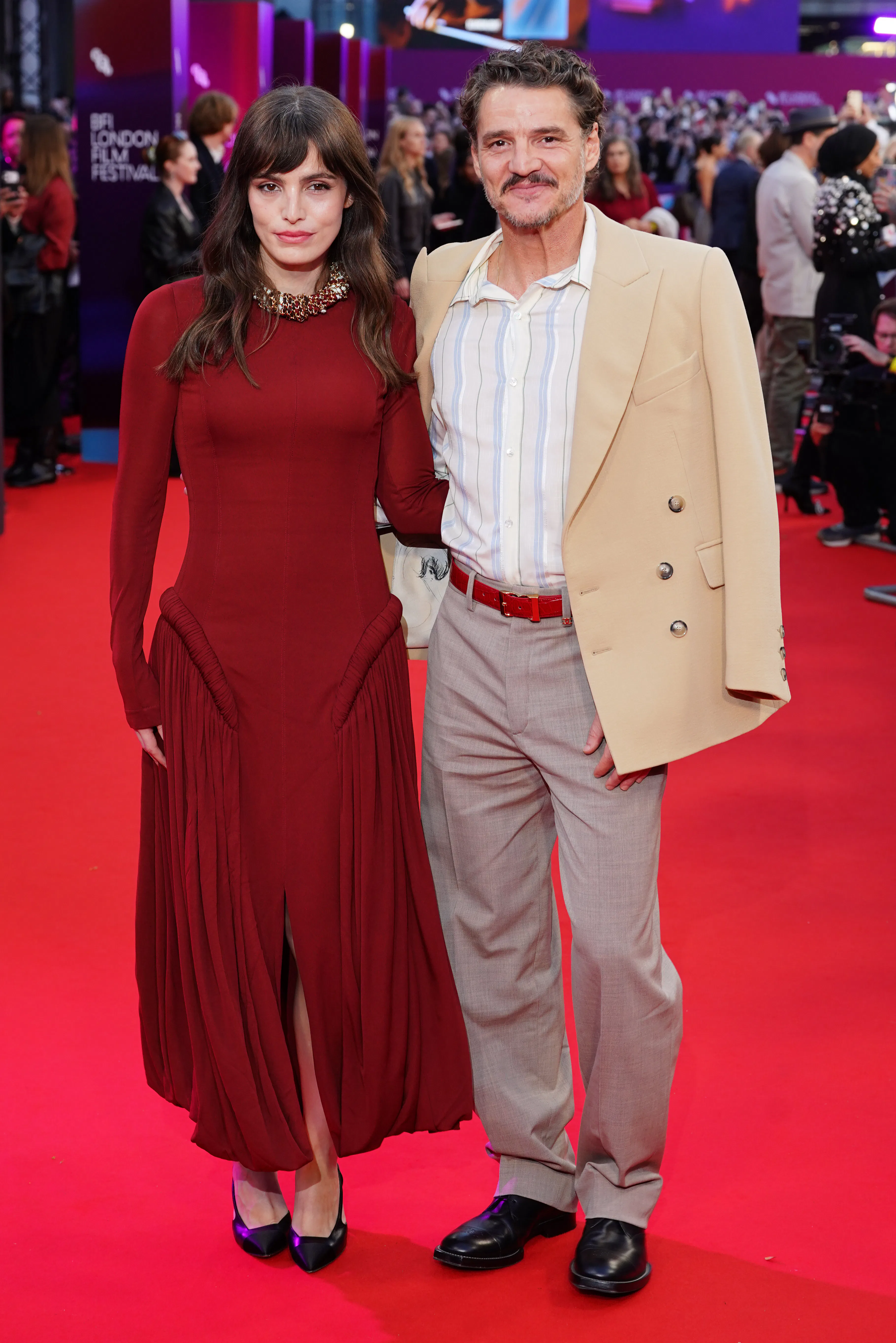 Lux Pascal and Pedro Pascal attend the screening of Behemoth as part of the BFI's London film festiv...