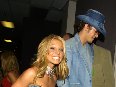 Britney Spears Justin Timberlake American Music Awards 2001