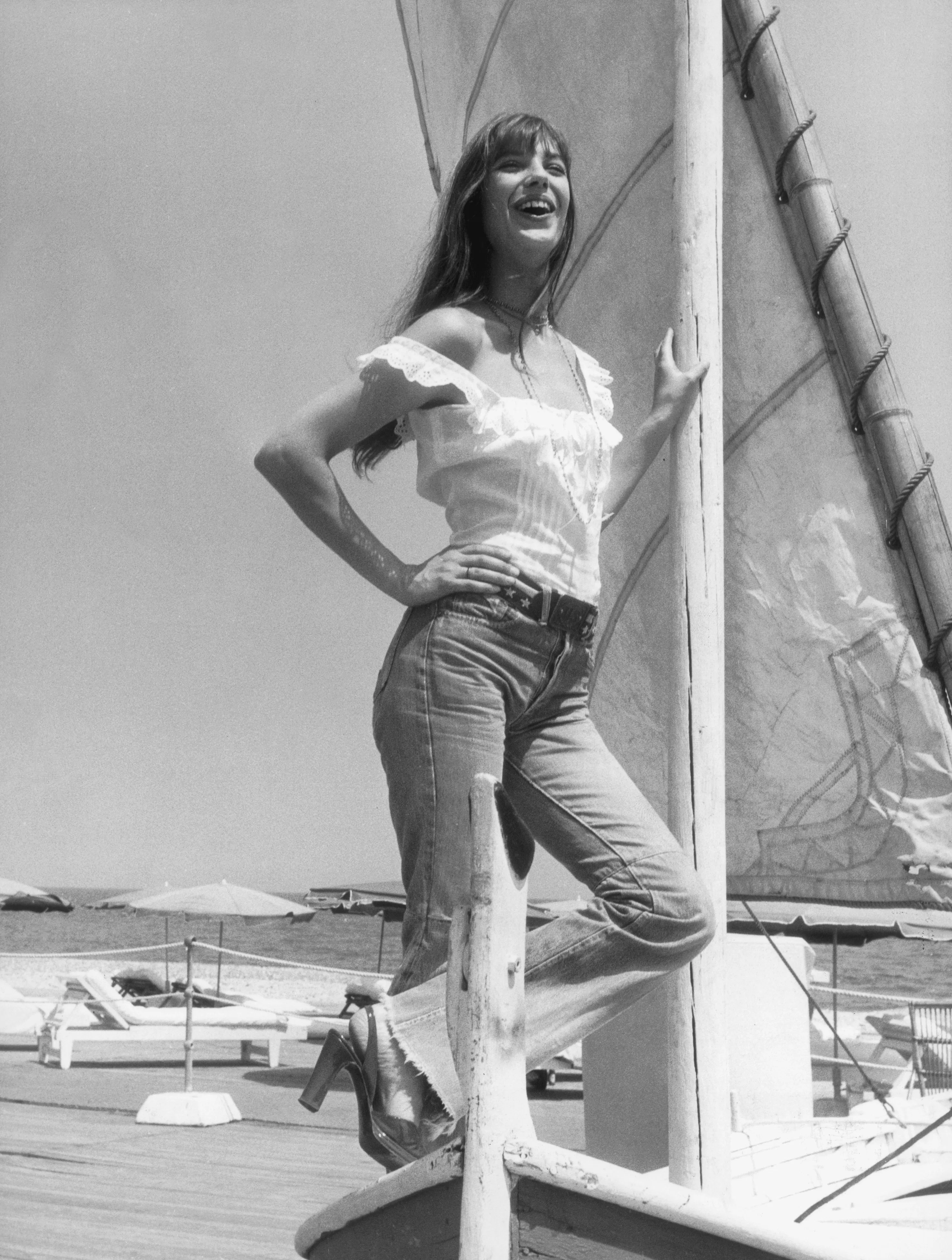 Jane Birkin Cote d'Azur 1973