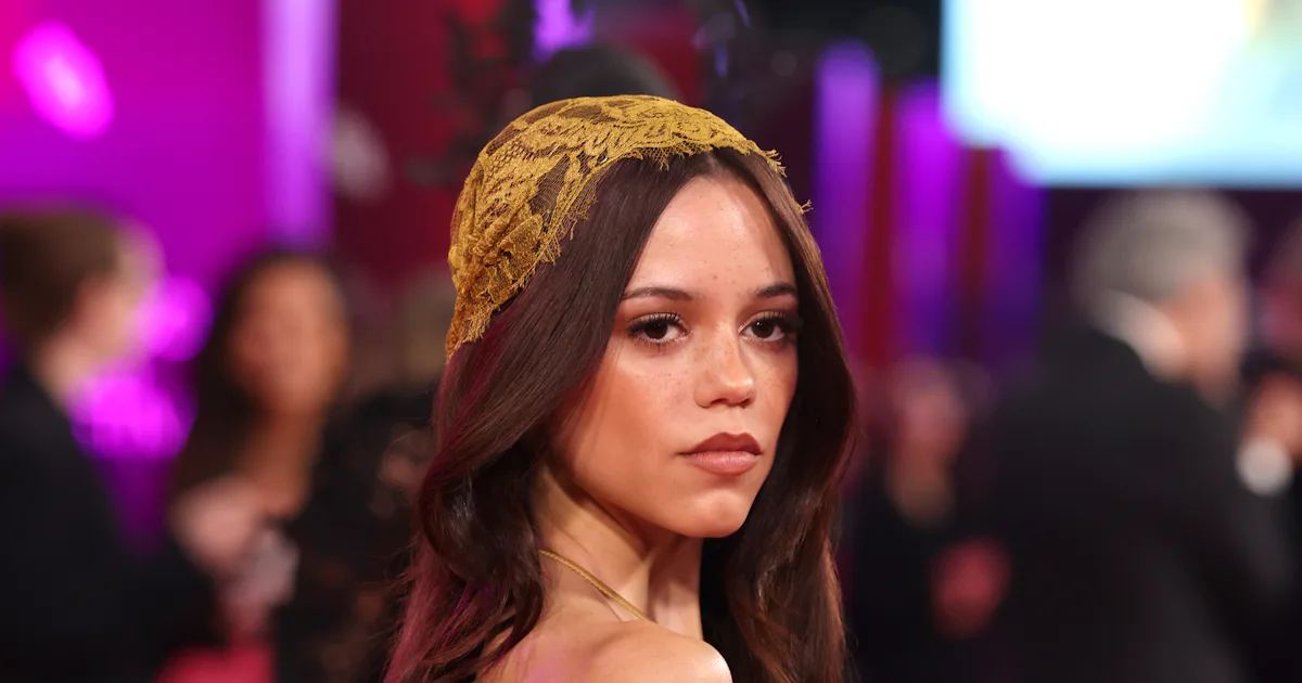 Jenna Ortega's Lingerie Dress Has a Sunny Disposition