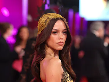 LONDON, ENGLAND - OCTOBER 15: Jenna Ortega attends the "Klara And The Sun" Gala during the 70th BFI ...