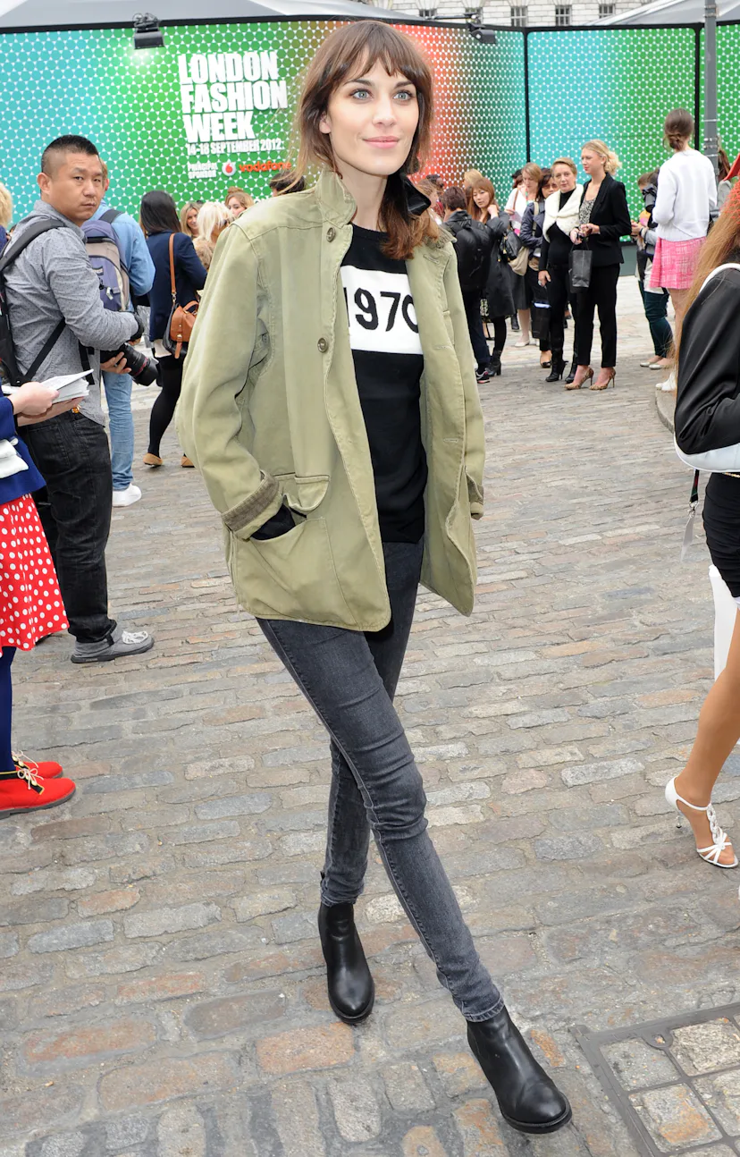 Alexa Chung September 18, 2012
