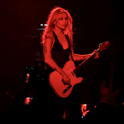 LOS ANGELES, CALIFORNIA - OCTOBER 16: (EXCLUSIVE COVERAGE) Miley Cyrus performs onstage at Bass Pers...