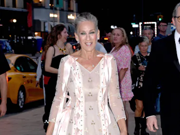 NEW YORK, NY - OCTOBER 1: Sarah Jessica Parker is seen on October 1, 2026 in New York City. (Photo ...