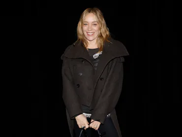 NEW YORK, NEW YORK - FEBRUARY 13: Chloe Sevigny walks the runway at 7 For All Mankind during New Yor...