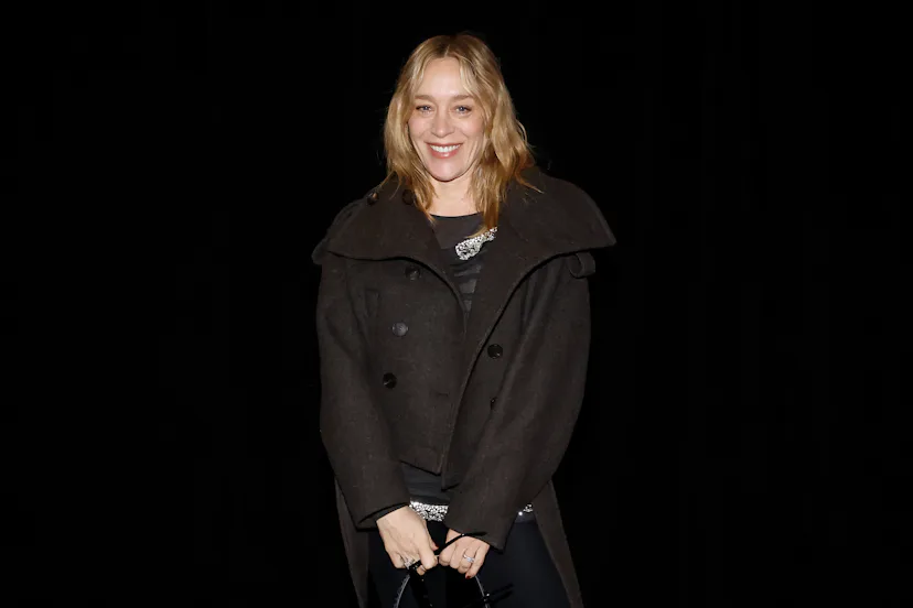NEW YORK, NEW YORK - FEBRUARY 13: Chloe Sevigny walks the runway at 7 For All Mankind during New Yor...