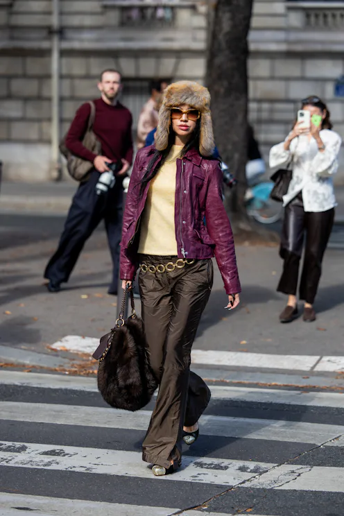 Paris fashion week street style