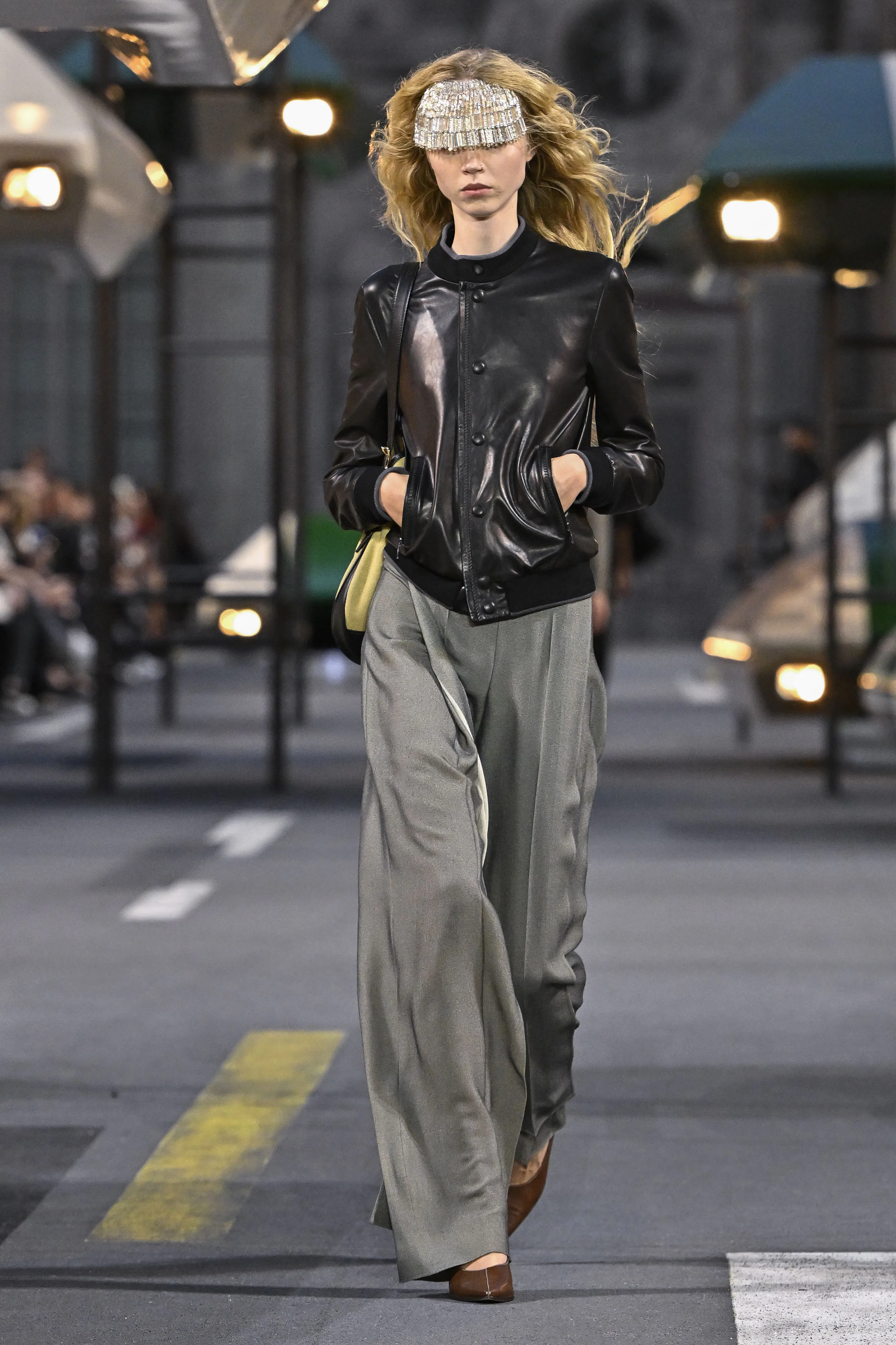 A model walks the runway during the Louis Vuitton Ready to Wear Spring/Summer 2027 fashion show 
