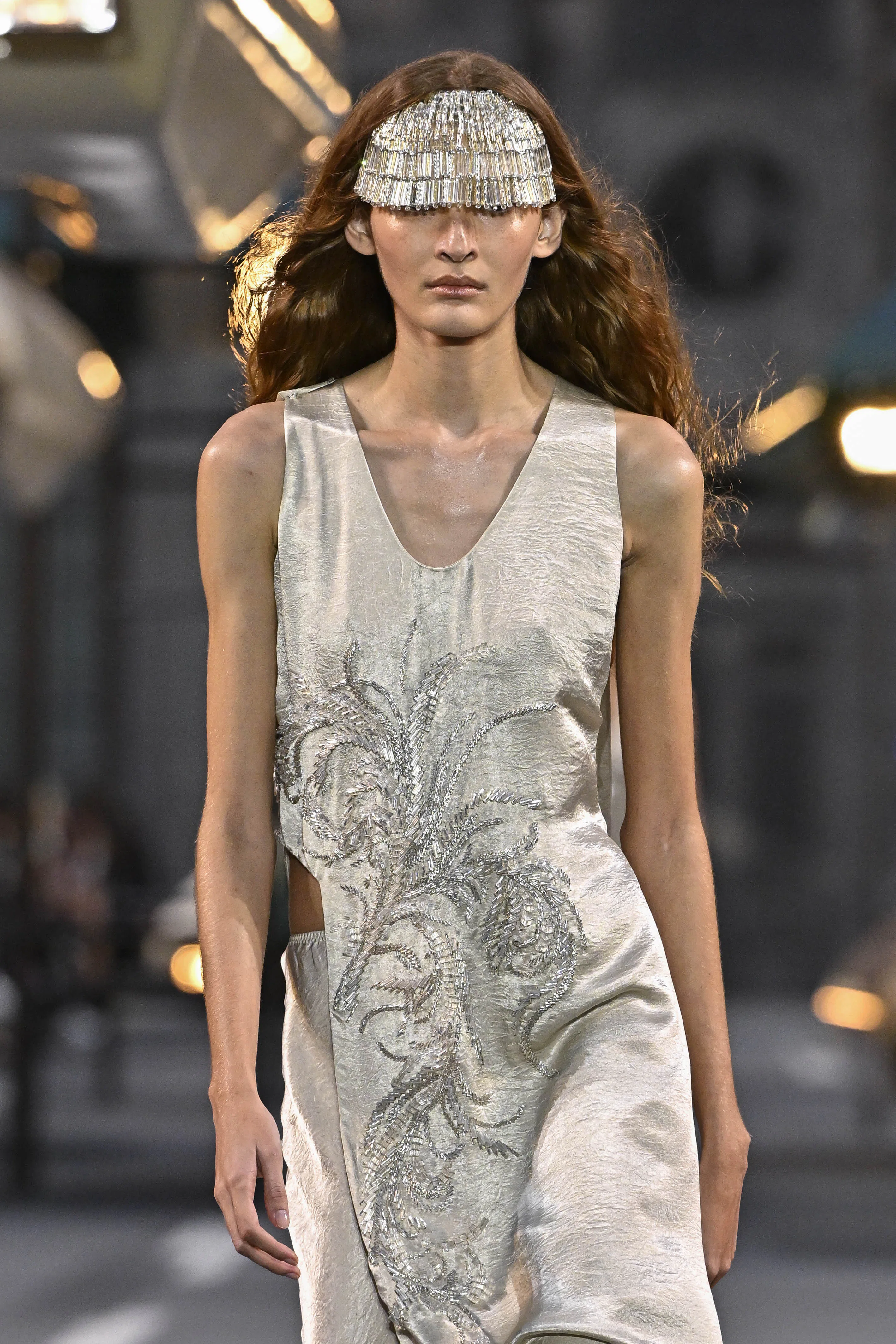 A model walks the runway during the Louis Vuitton Ready to Wear Spring/Summer 2027 fashion show 