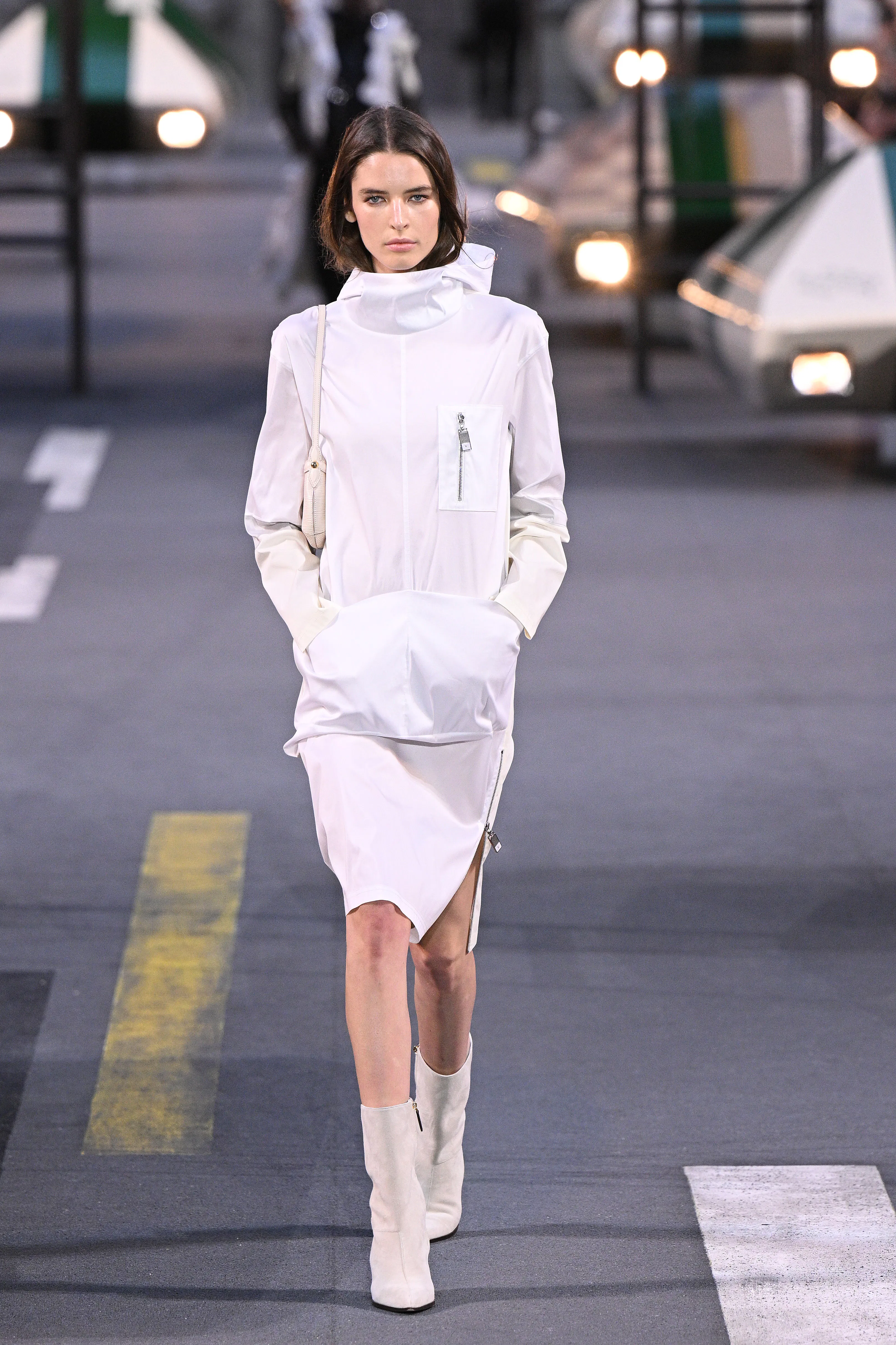 A model walks the runway during the Louis Vuitton Womenswear Spring/Summer 2027 show 