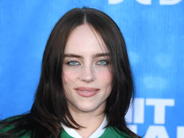 Billie Eilish With Long Dark Hair