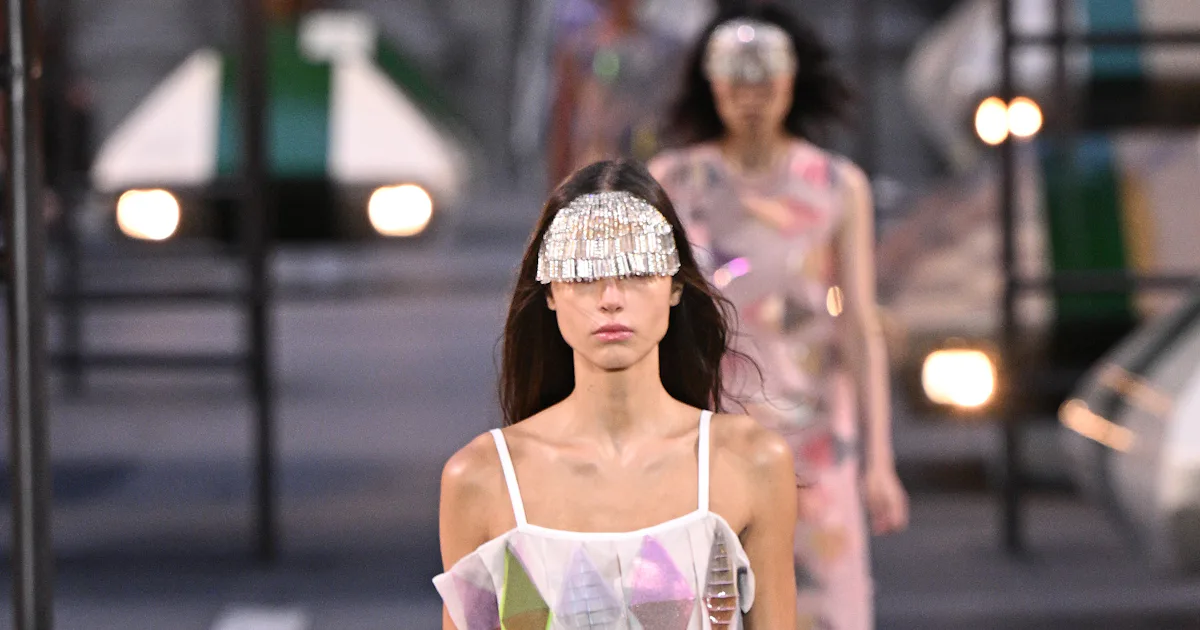 Louis Vuitton Spring/Summer 2027 Was A Futuristic Ride To A Galaxy Far Far Away