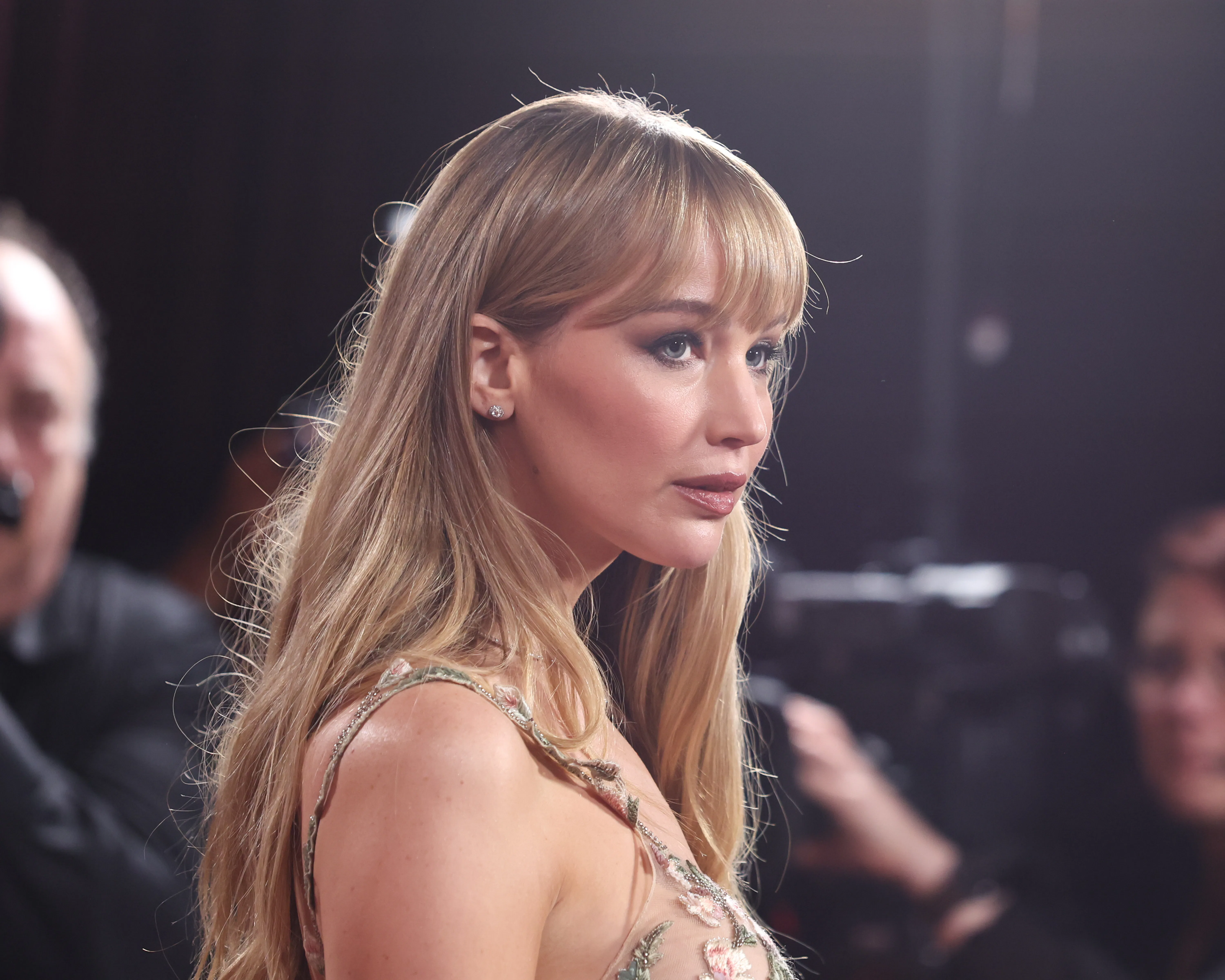 Jennifer Lawrence at the 83rd Annual Golden Globes held at The Beverly Hilton on January 11, 2026 in...