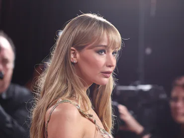 Jennifer Lawrence at the 83rd Annual Golden Globes held at The Beverly Hilton on January 11, 2026 in...