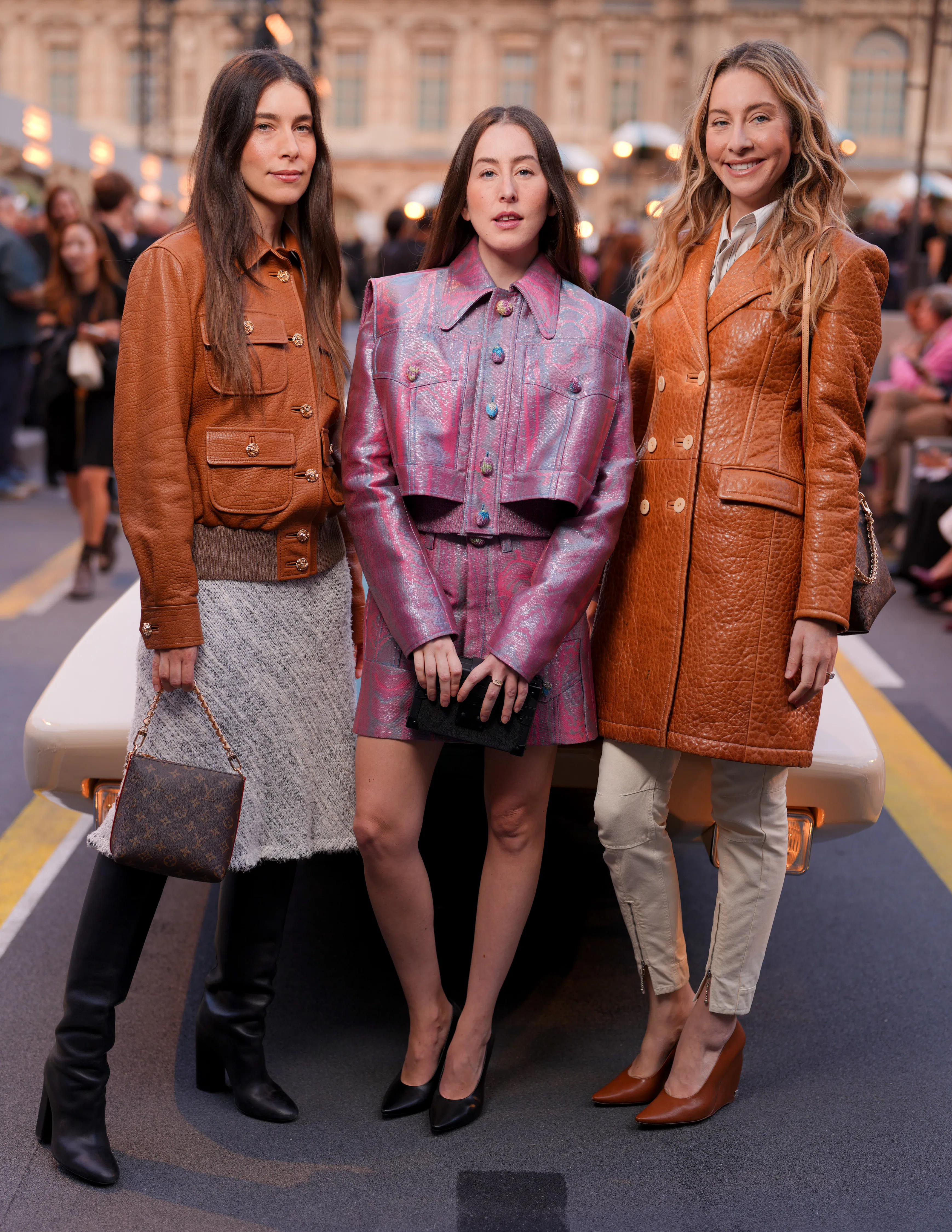 Danielle Haim, Alana Haim and Este Haim Louis Vuitton Spring/Summer 2027 Paris, France