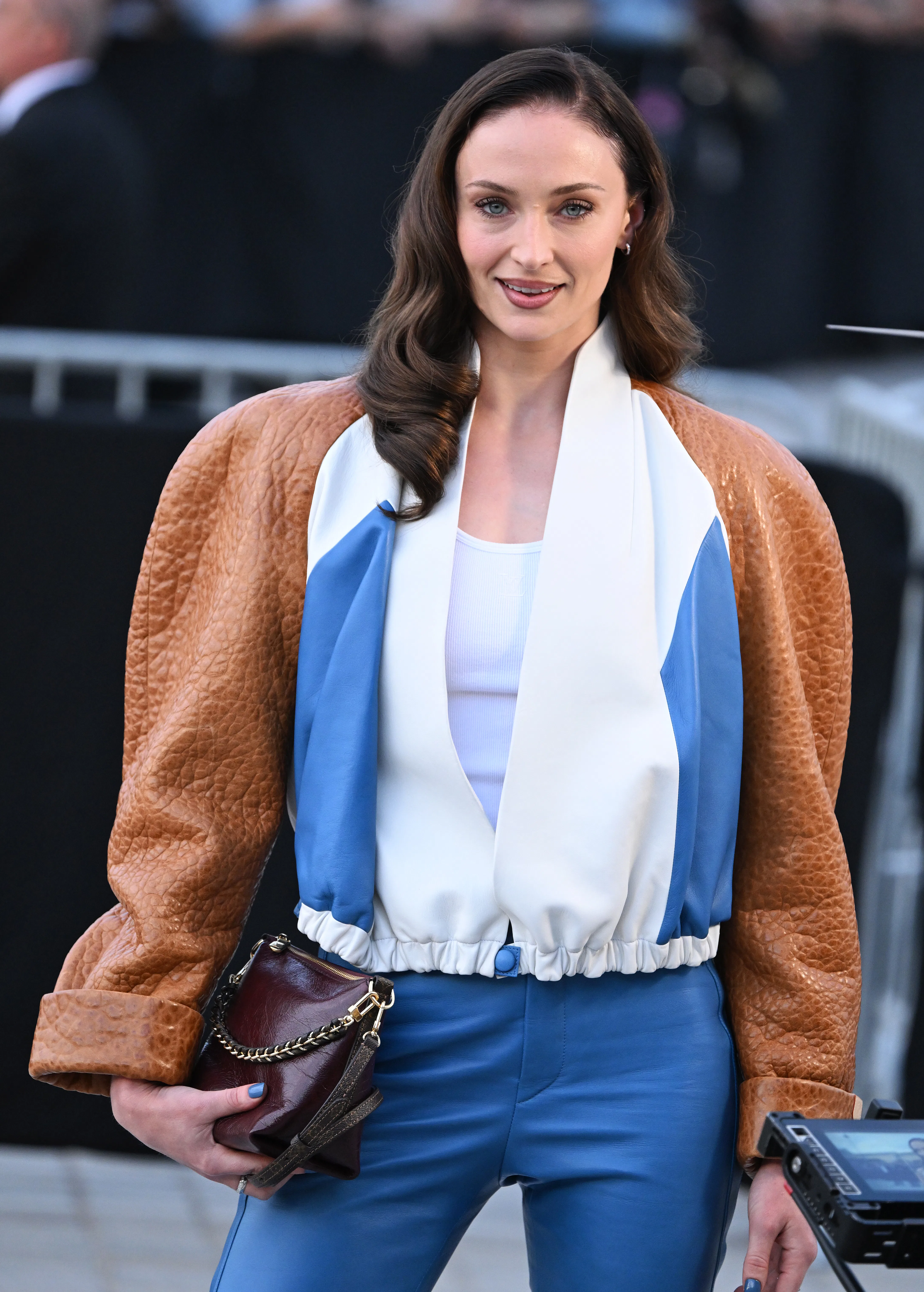 Sophie Turner at the Louis Vuitton fashion show as part of Paris RTW Spring/Summer 2027 fashion week...