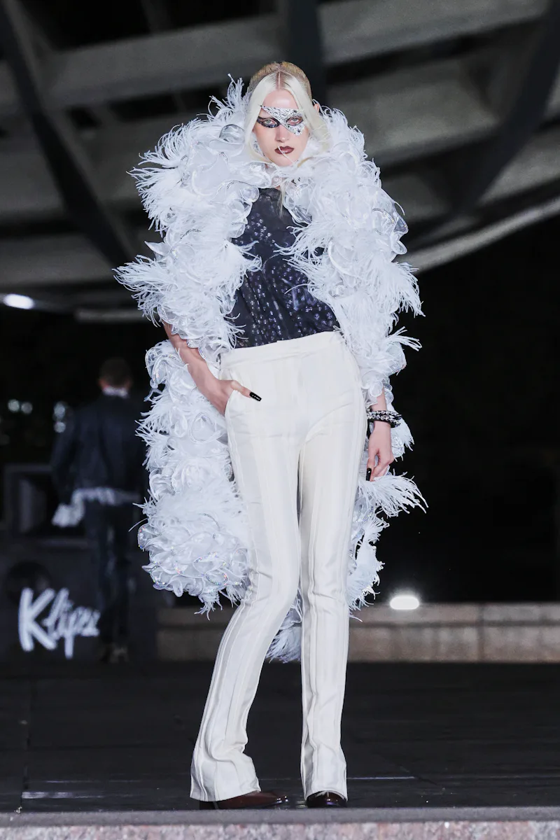 Model on the runway at the Luar fashion show as a part of RTW Spring/Summer 2027 held at The Unisphe...