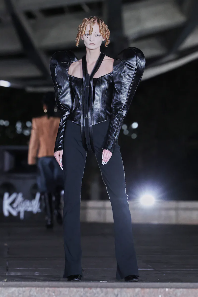 Model on the runway at the Luar fashion show as a part of RTW Spring/Summer 2027 held at The Unisphe...