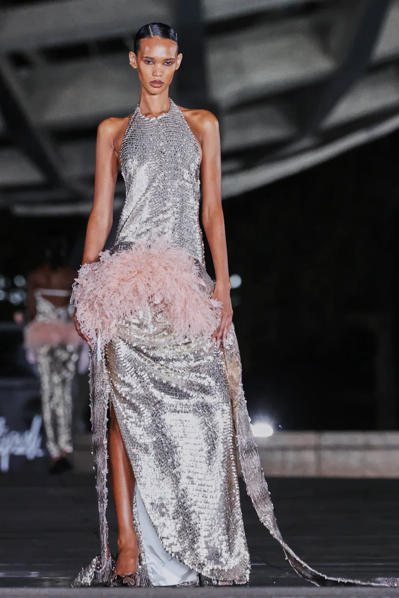 Model on the runway at the Luar fashion show as a part of RTW Spring/Summer 2027 held at The Unisphe...