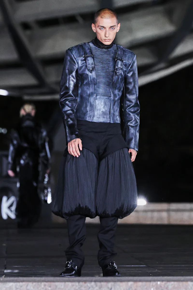 Model on the runway at the Luar fashion show as a part of RTW Spring/Summer 2027 held at The Unisphe...