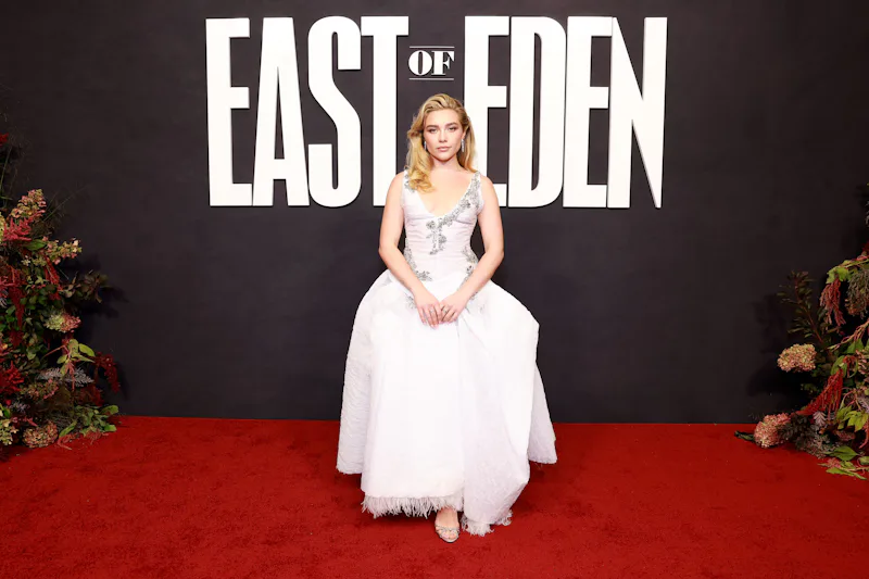 NEW YORK, NEW YORK - SEPTEMBER 27: Florence Pugh attends East of Eden NY Event | Netflix at Paley Ce...