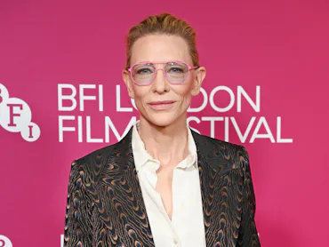 LONDON, ENGLAND - OCTOBER 09: Cate Blanchett attends LFF For Free: The Displacement Film Fund Shorts...