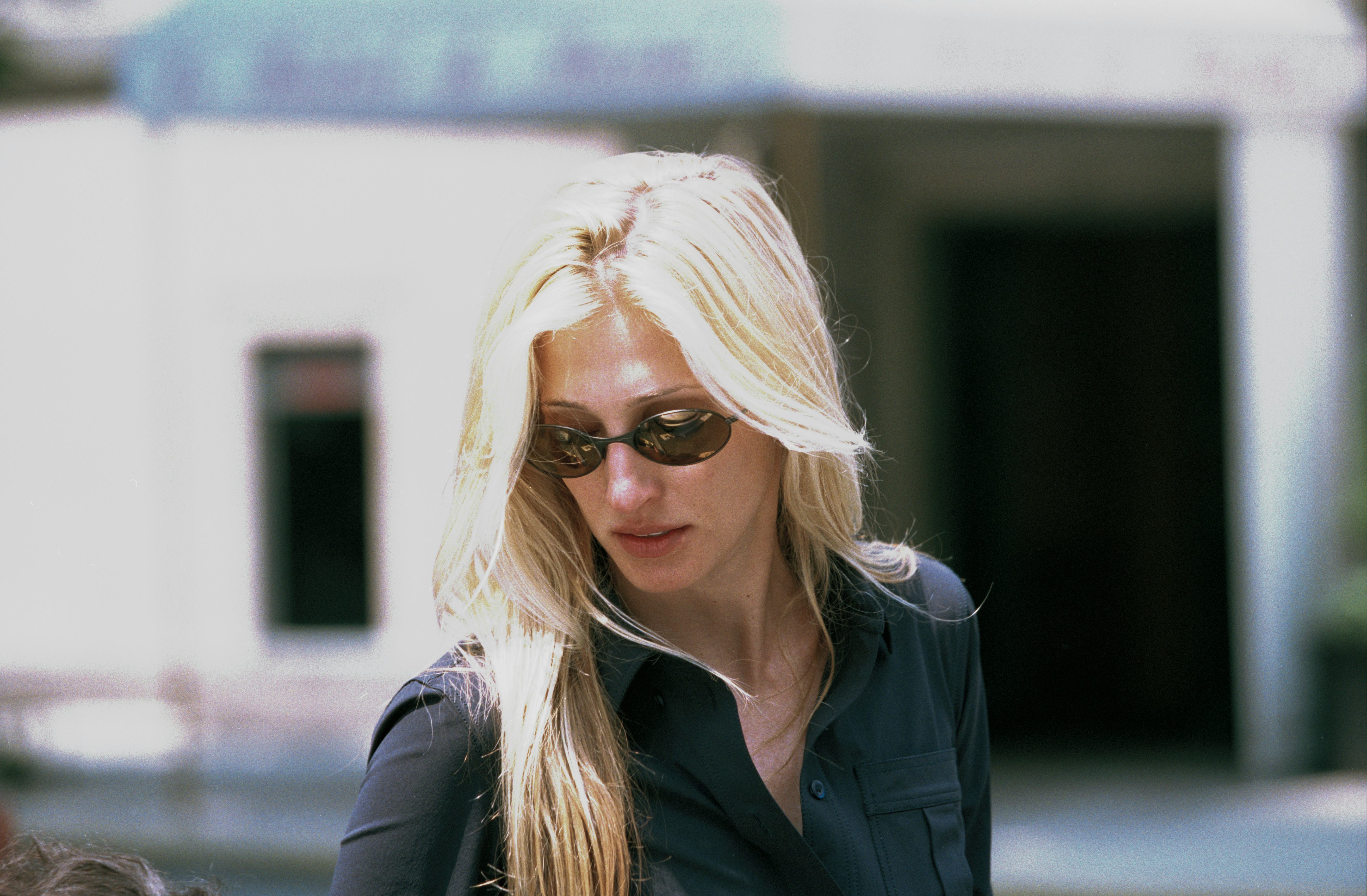 Carolyn Bessette on Madison Avenue. New York, US.(Photo by Lawrence Schwartzwald/Sygma via Getty Ima...