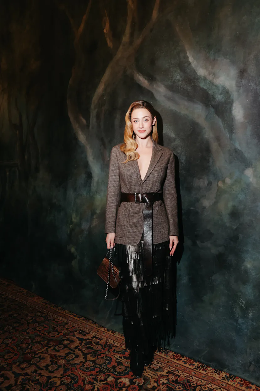 The Celebrity Front Row At Ralph Lauren Fall 2026 Lili Reinhart