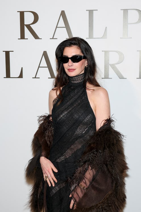 The Celebrity Front Row At Ralph Lauren Fall 2026 Anne Hathaway