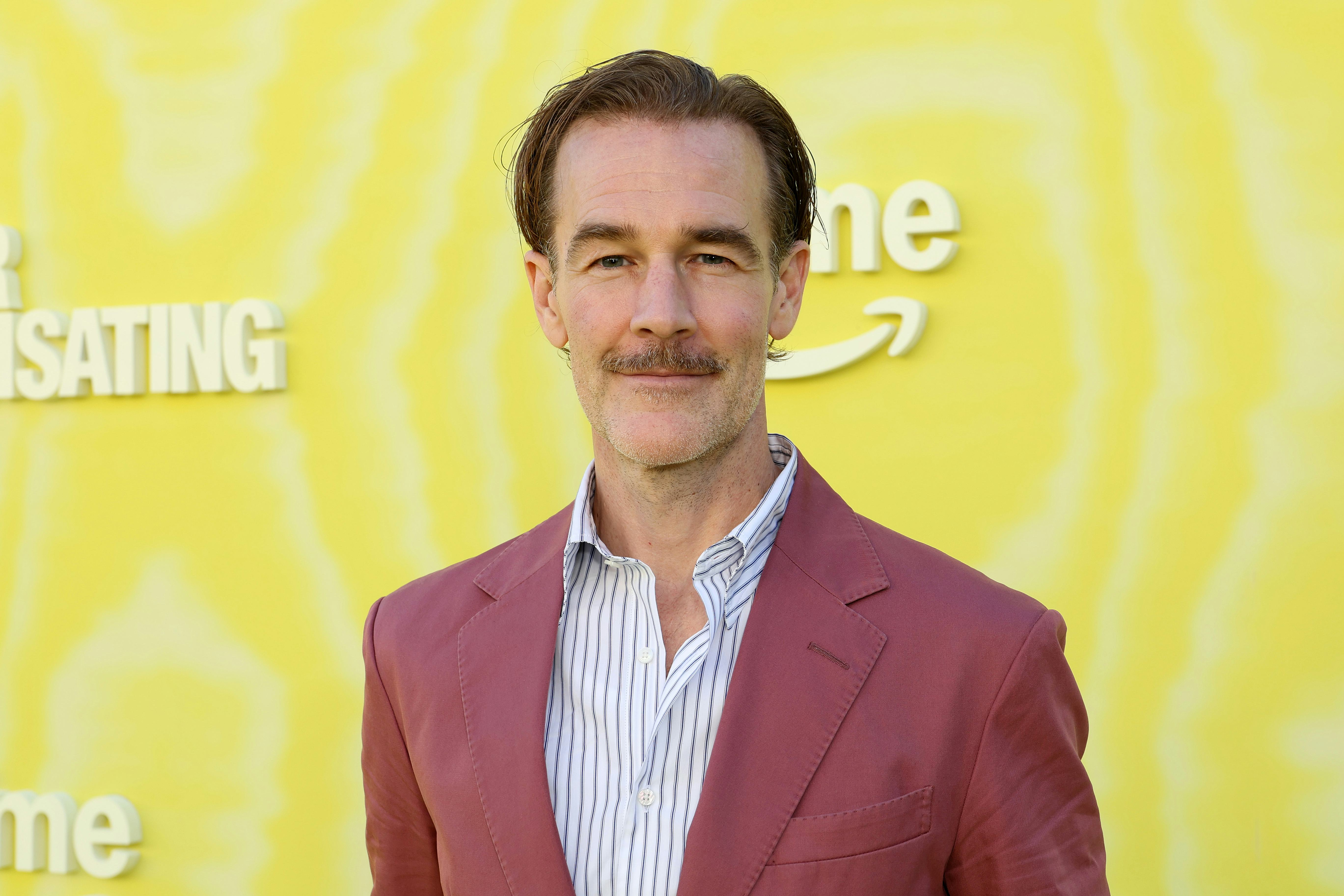 LOS ANGELES, CALIFORNIA - MAY 14: James Van Der Beek attends the Los Angeles premiere of the Prime v...