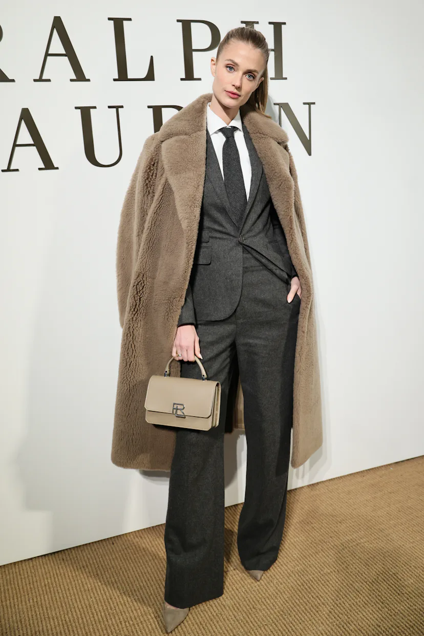 The Celebrity Front Row At Ralph Lauren Fall 2026 Kate Love