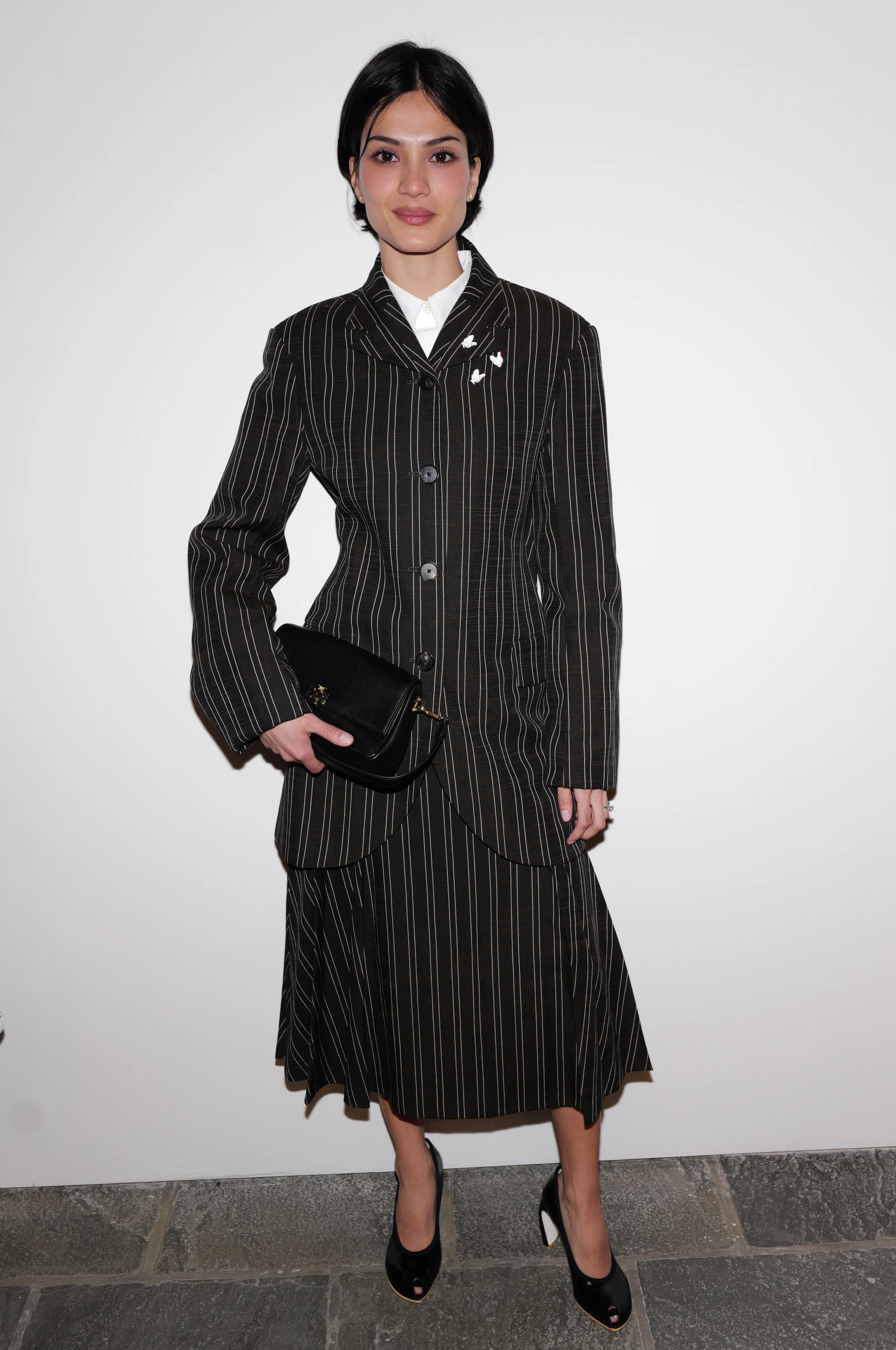 NEW YORK, NEW YORK - FEBRUARY 11: Yesly Dimate attends Tory Burch Fall/Winter 2026 during New York F...
