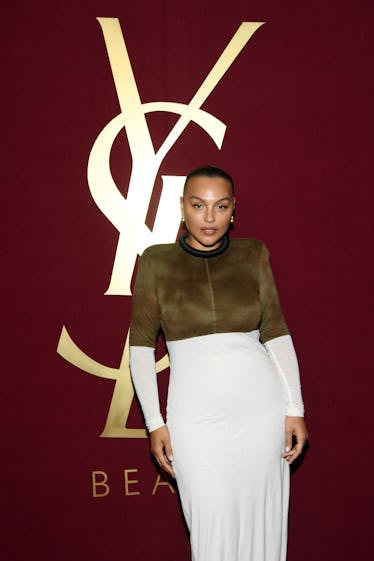 NEW YORK, NEW YORK - FEBRUARY 10: Paloma Elsesser attends YSL Beauty presents LOVE 24/7 on February ...