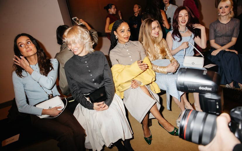Mary Beth Barone, Pamela Anderson, Tessa Thompson, Amanda Seyfried, Song Yuqi and Maisie Peters at t...