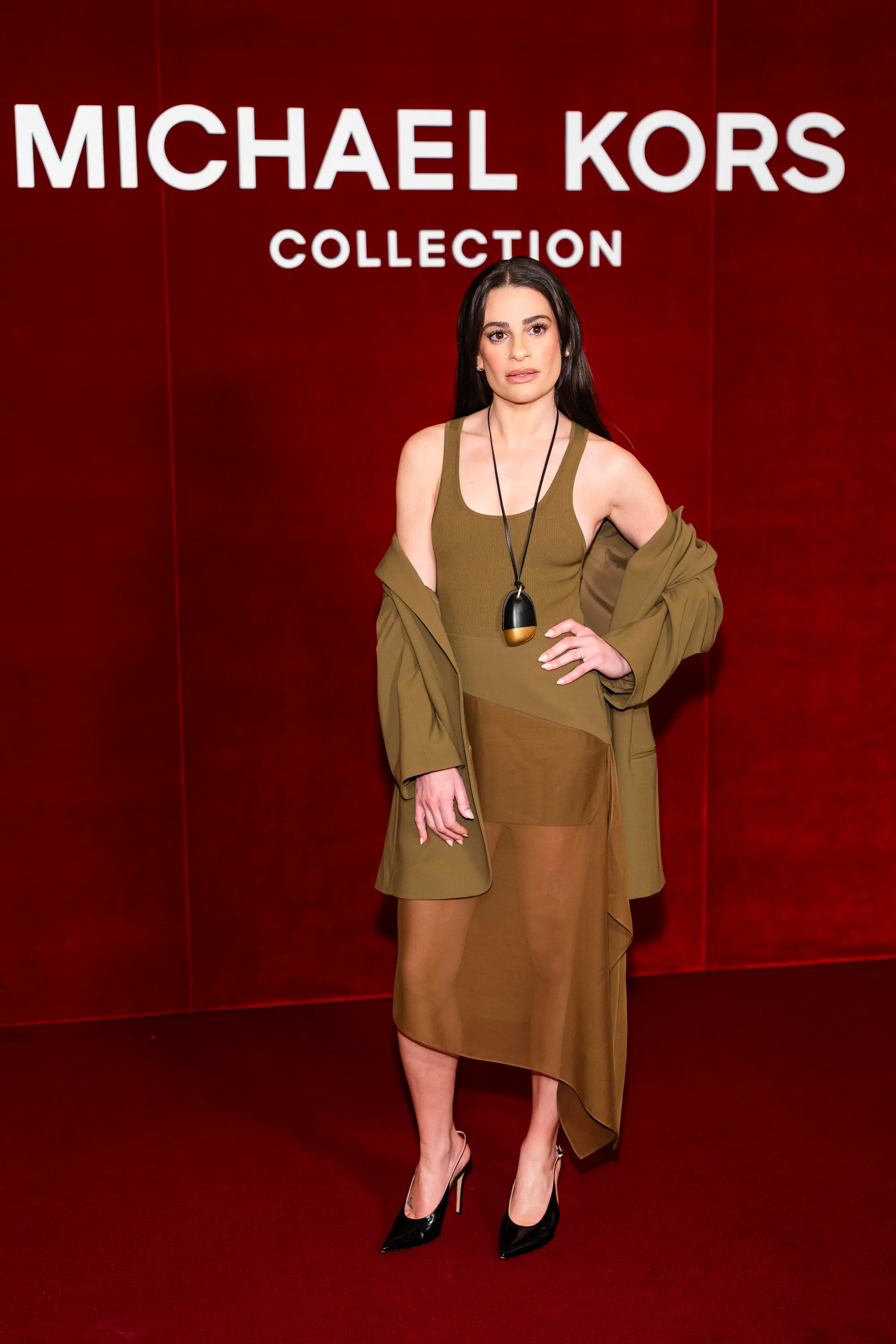 The Celebrities At The Michael Kors Fall/Winter 2026 Anniversary Show Lea Michele 