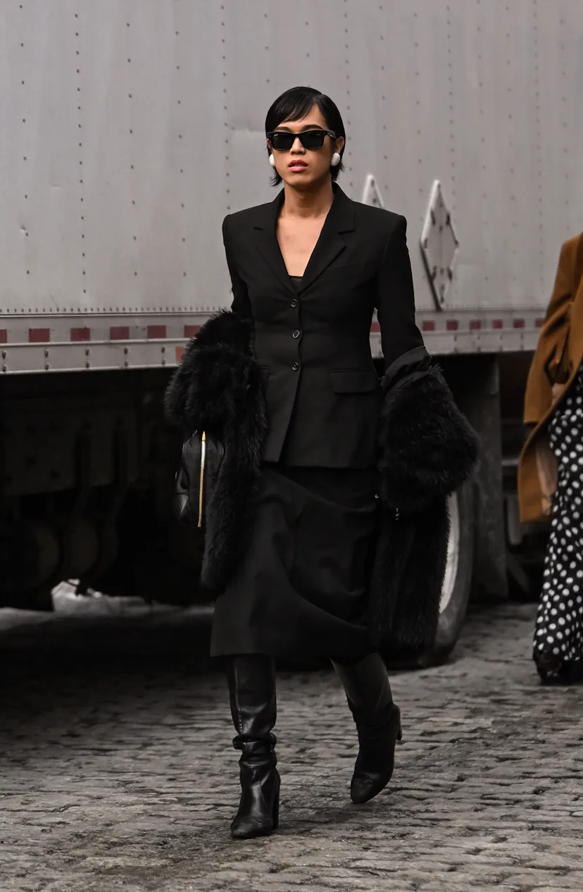 Side Part Hairstyles New York Fashion Week Fall/Winter 2026