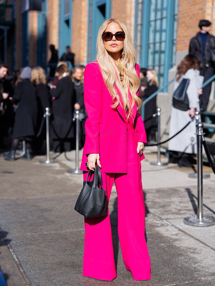Rachel Zoe attends the Carolina Herrera show during New York Fashion Week
