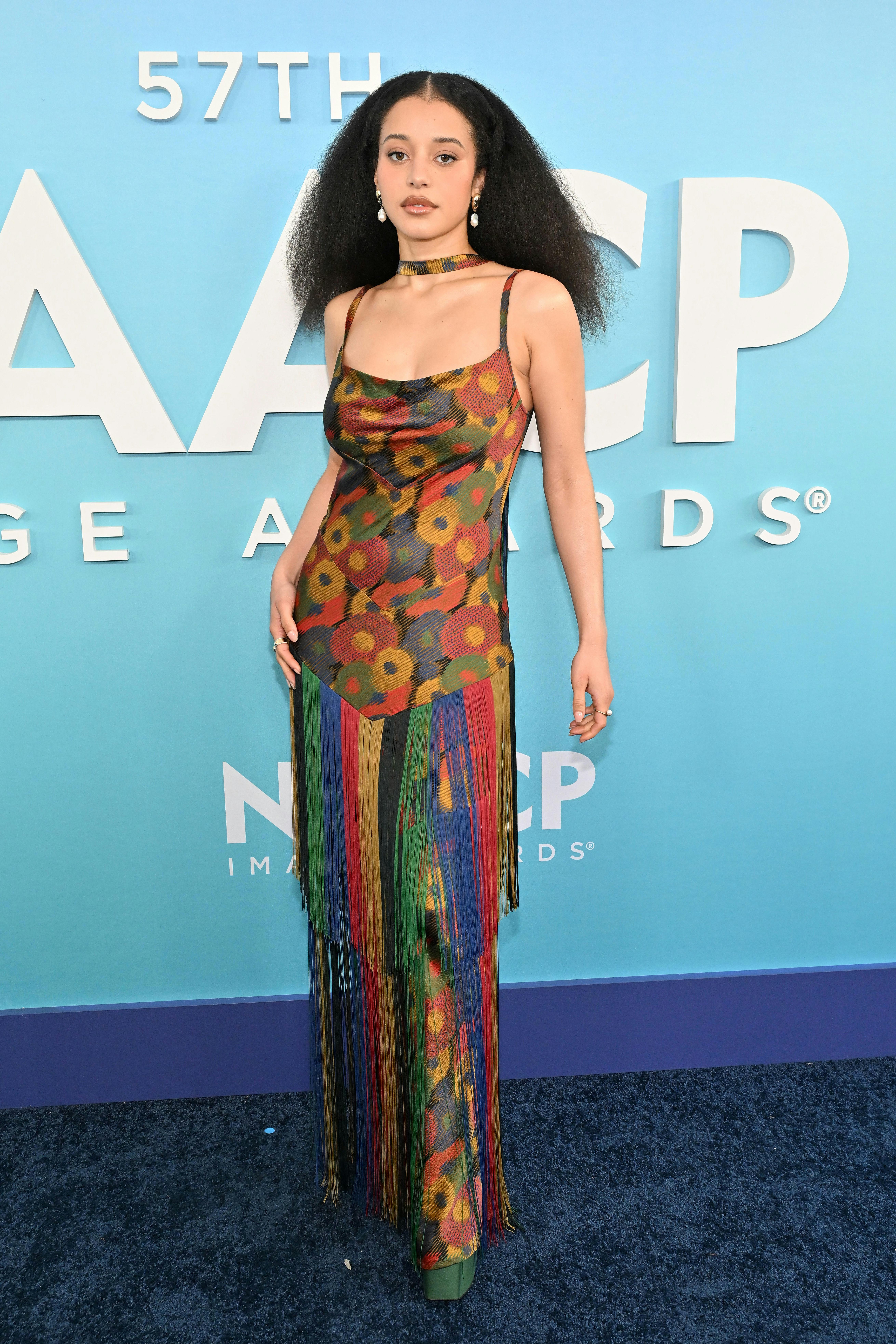 Chase Infiniti at the NAACP Luncheon at NYA Studios WEST on February 07, 2026 in Los Angeles, Califo...