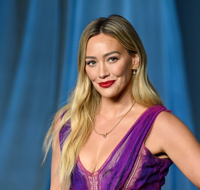 Hilary Duff explains her "Mature" lyrics about an age-gap relationship.