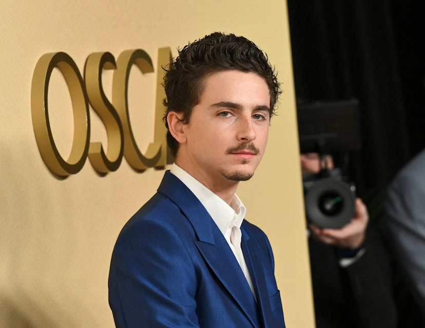 Timothée Chalamet at the 98th Oscars Nominees Luncheon held at The Beverly Hilton on February 10, 20...