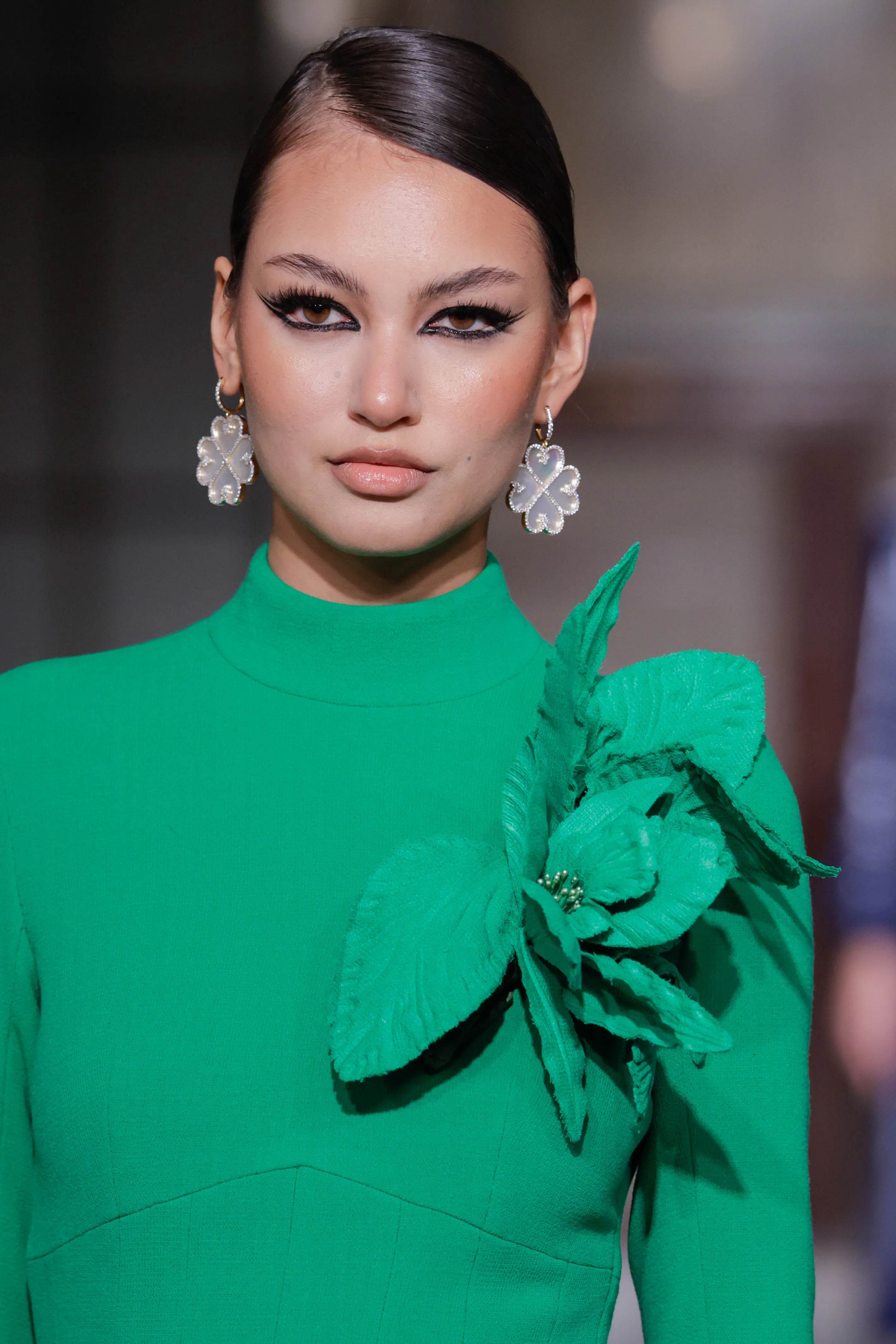 A model walks the runway during the Sergio Hudson Ready to Wear Fall/Winter 2026-2027 fashion show 
