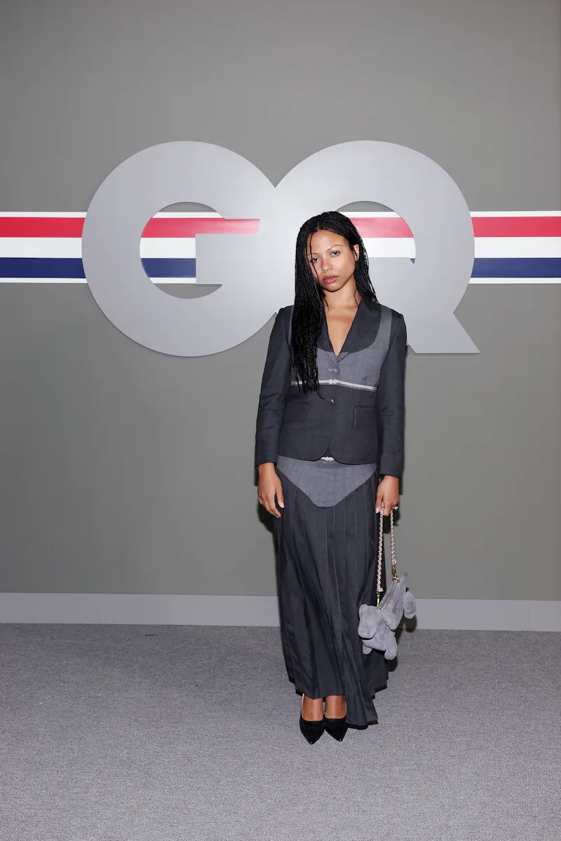 SAN FRANCISCO, CALIFORNIA - FEBRUARY 06: Myha'la attends GQ Bowl 2026 - Thom Browne Fall 2026 Collec...