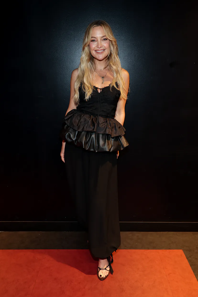 The Most Stylish Celebrity Leather Moments Kate Hudson