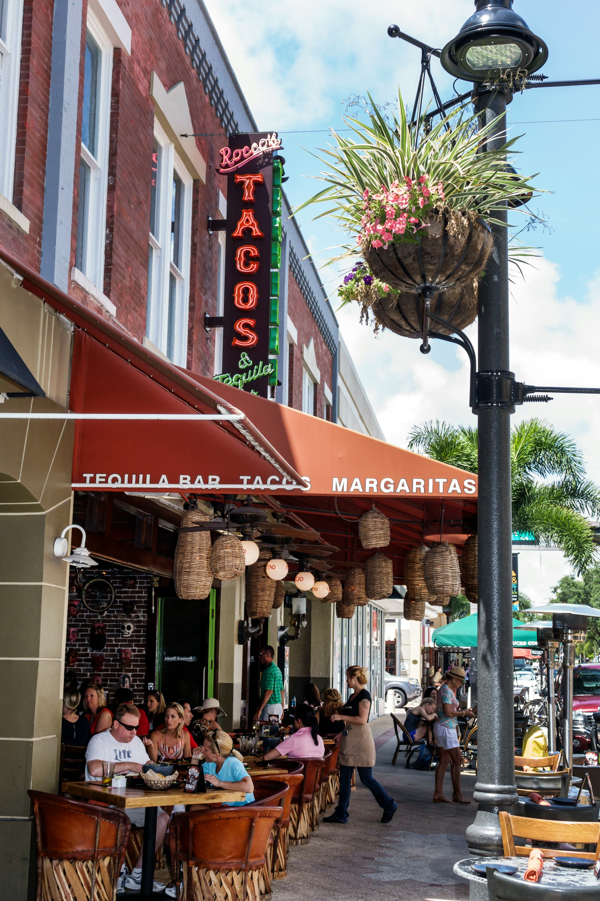 The exterior of Rocco's Taco and Tequila Bar. (Photo by: Jeffrey Greenberg/Universal Images Group vi...