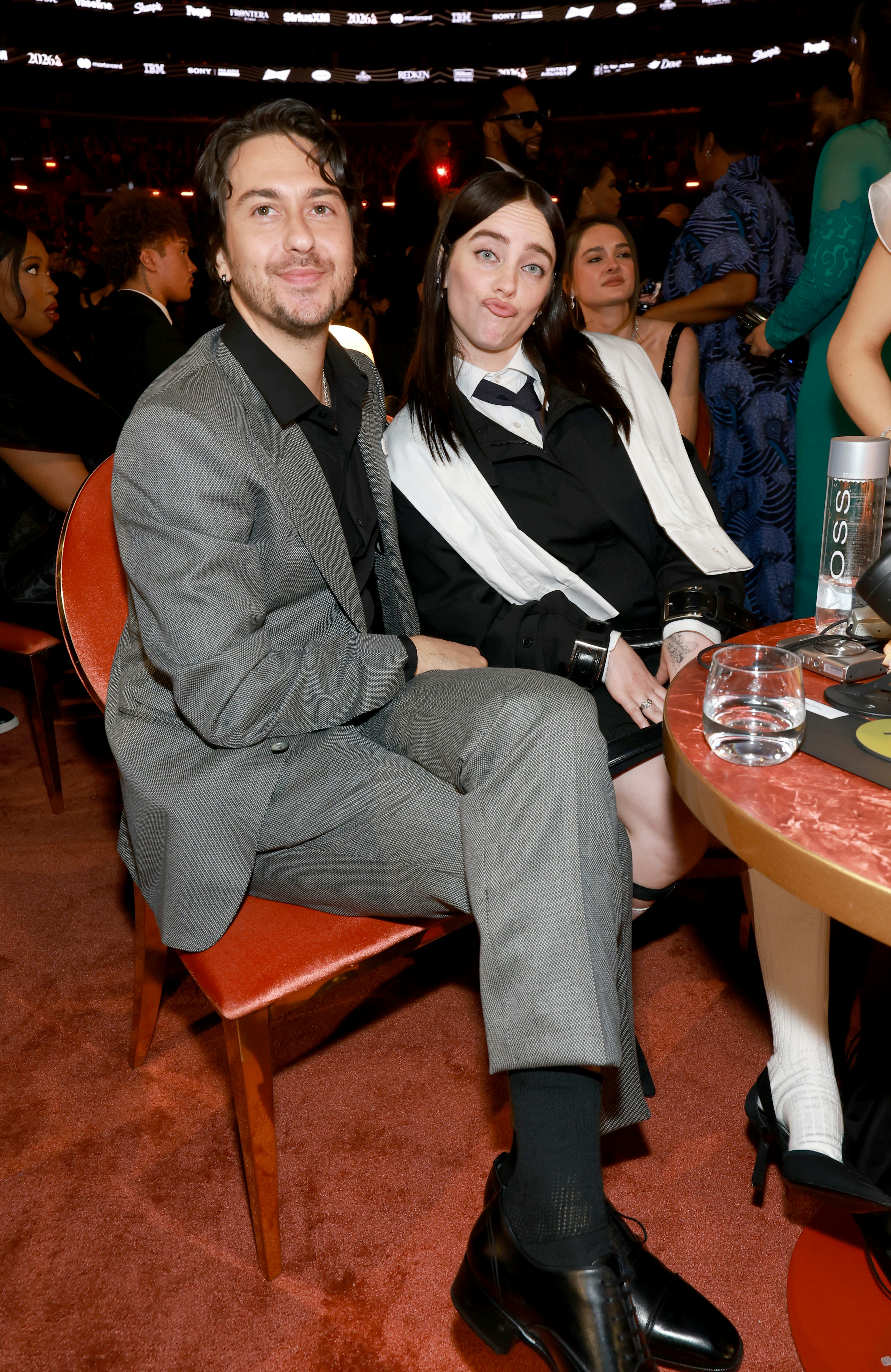 Billie Eilish wore a ring to the Grammys hinting she may be engaged to Nat Wolff.