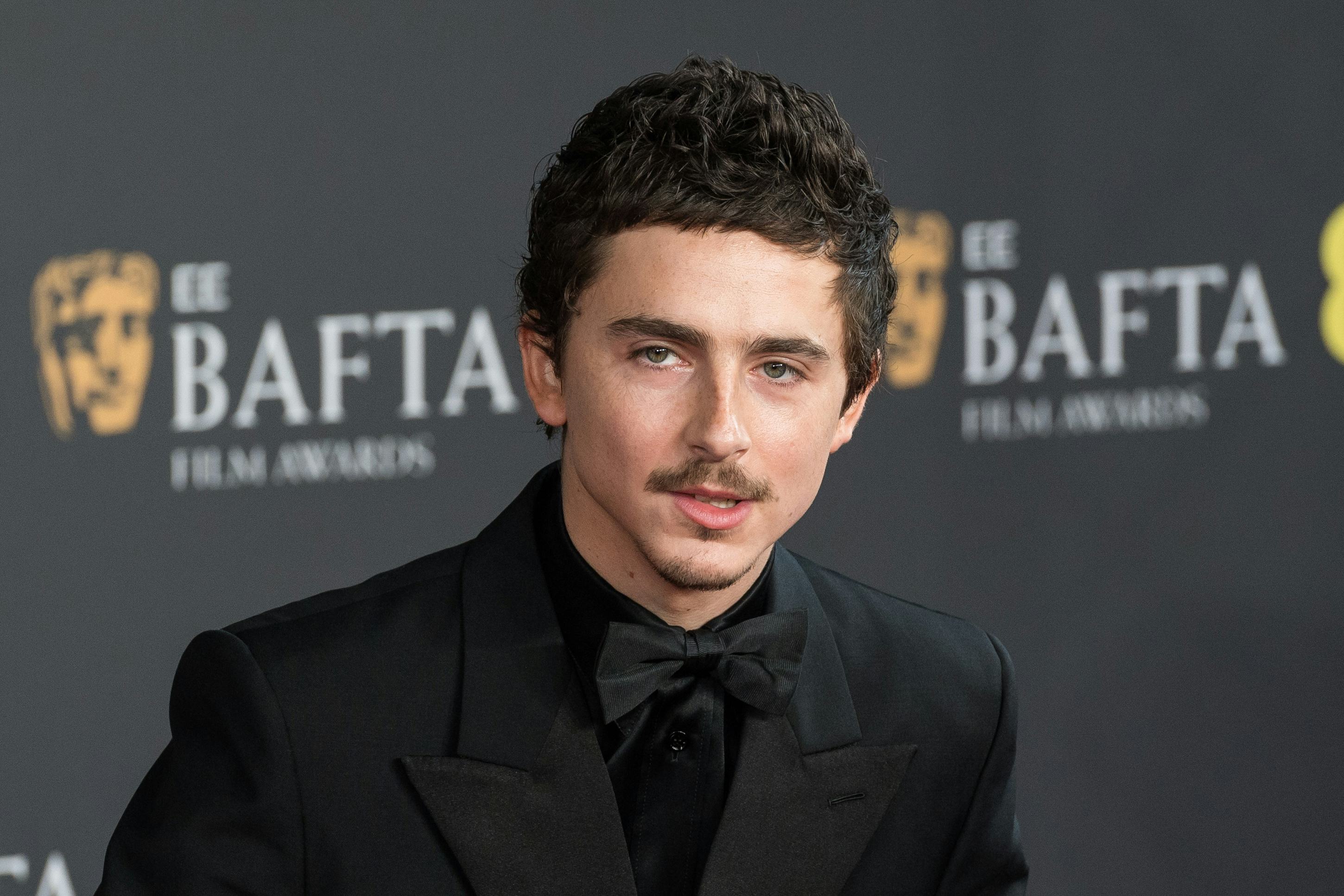 LONDON, UNITED KINGDOM - FEBRUARY 22, 2026: Timothee Chalamet attends the red carpet during the EE B...