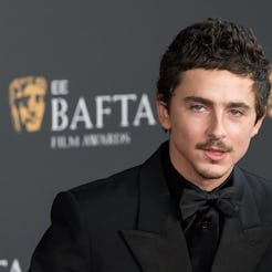 LONDON, UNITED KINGDOM - FEBRUARY 22, 2026: Timothee Chalamet attends the red carpet during the EE B...