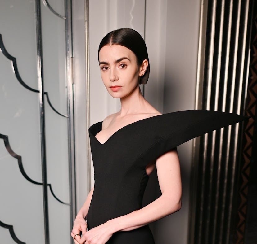 Lily Collins will play Audrey Hepburn in a movie about the making of 'Breakfast at Tiffany's.'