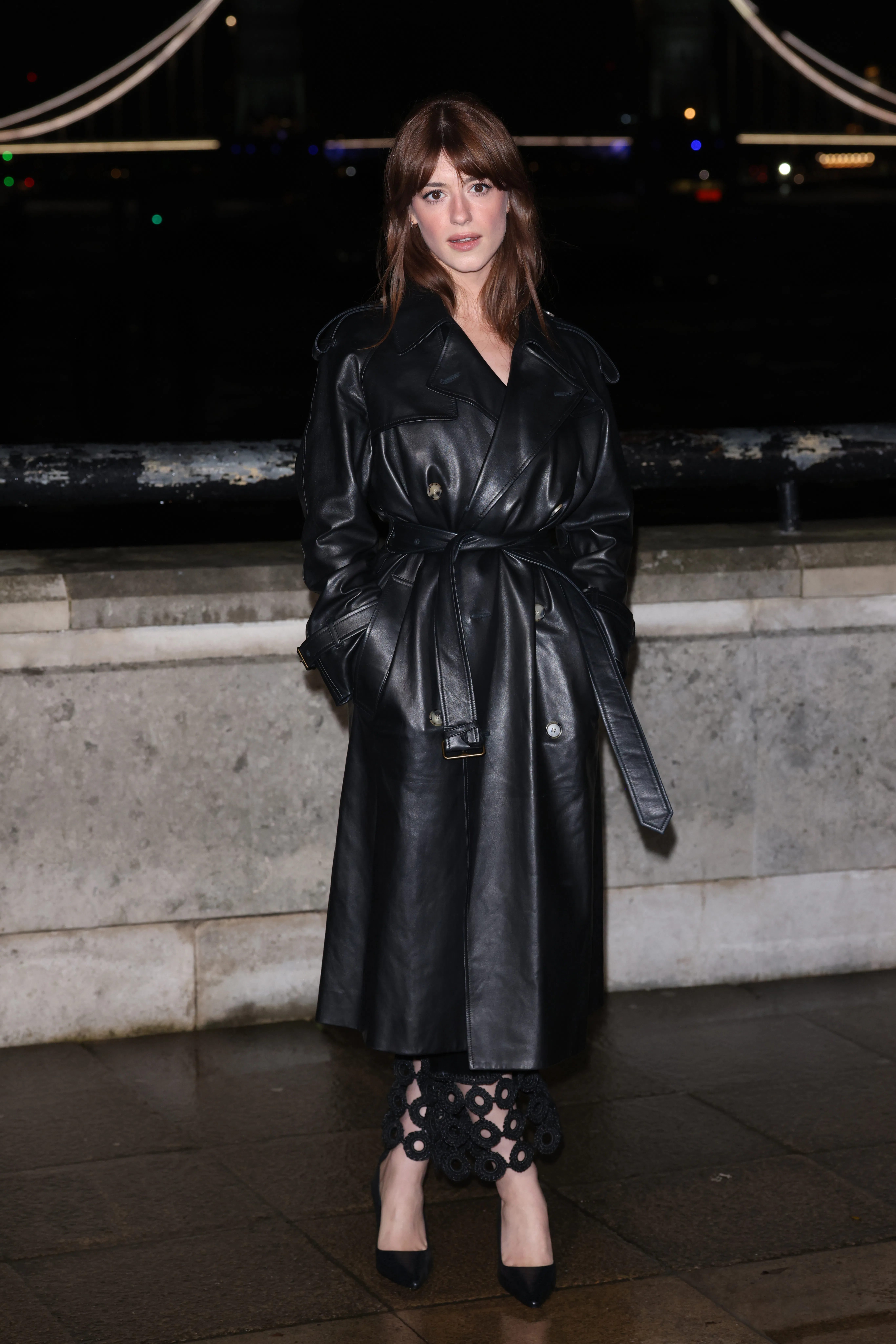 The Celebrities At Burberry's Fall/Winter 2026 Show Daisy Edgar-Jones 